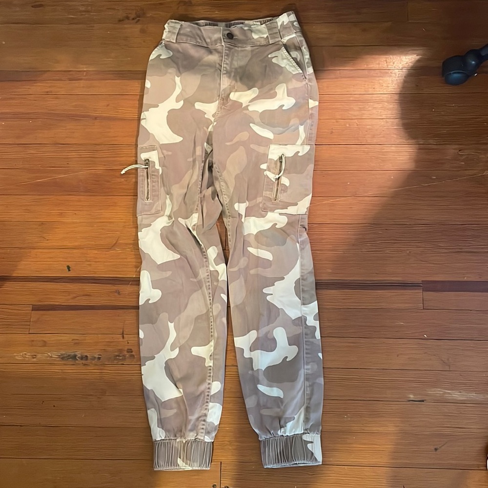Hollister Camo Cargo Pants